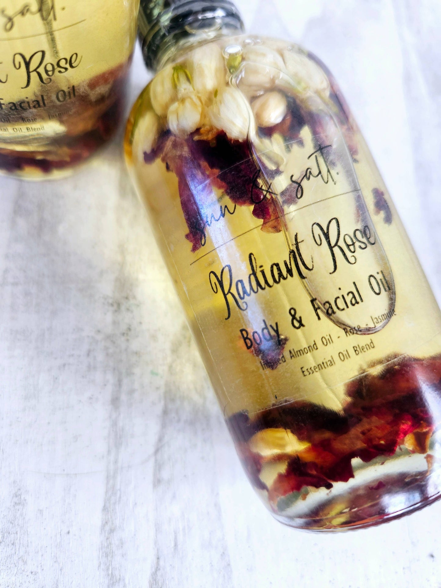 Radiant Rose Body & Facial Oil - Infused Almond Oil