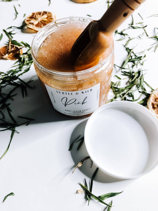 Pink Himalayan Salt Body Scrub