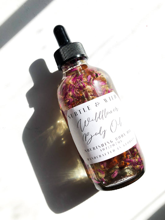 Wildflower Botanical Body Oil (Unscented)