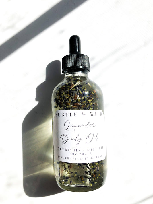Lavender Botanical Body Oil (Unscented)