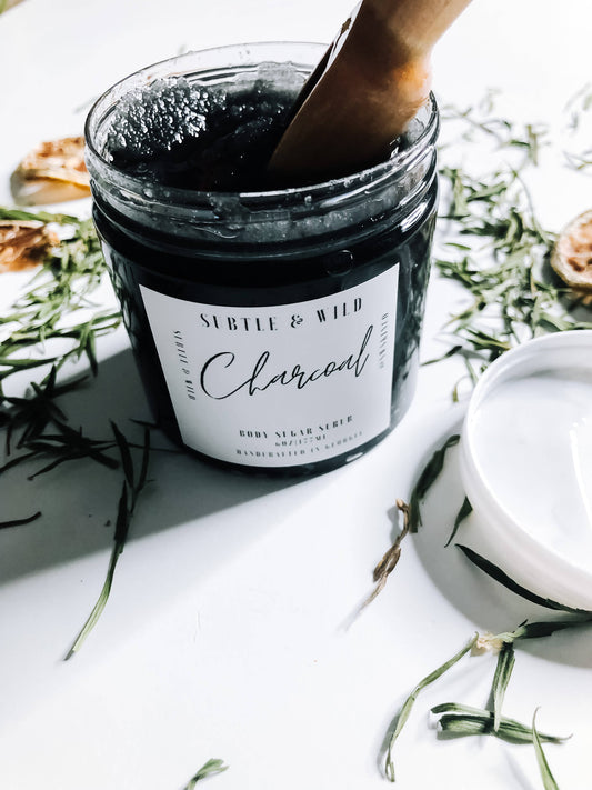 Charcoal Body Scrub